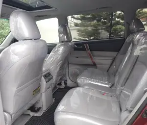 Toyota Highlander Limited 2009 Red