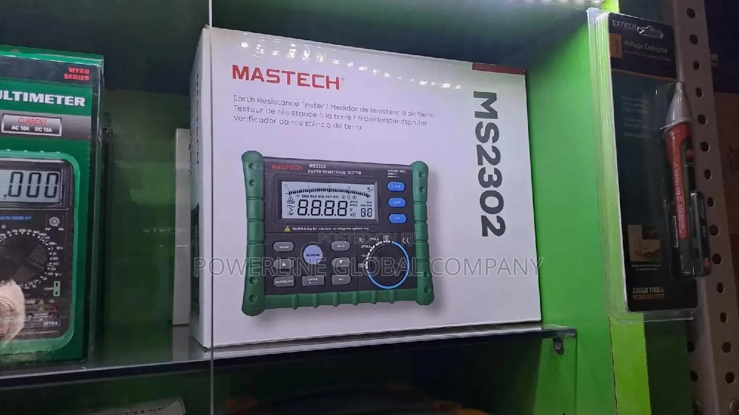 Earth Tester Meter for Earth/Soil Survey Works/ Construction