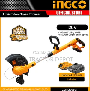 Ingco Grass Cutter 20v