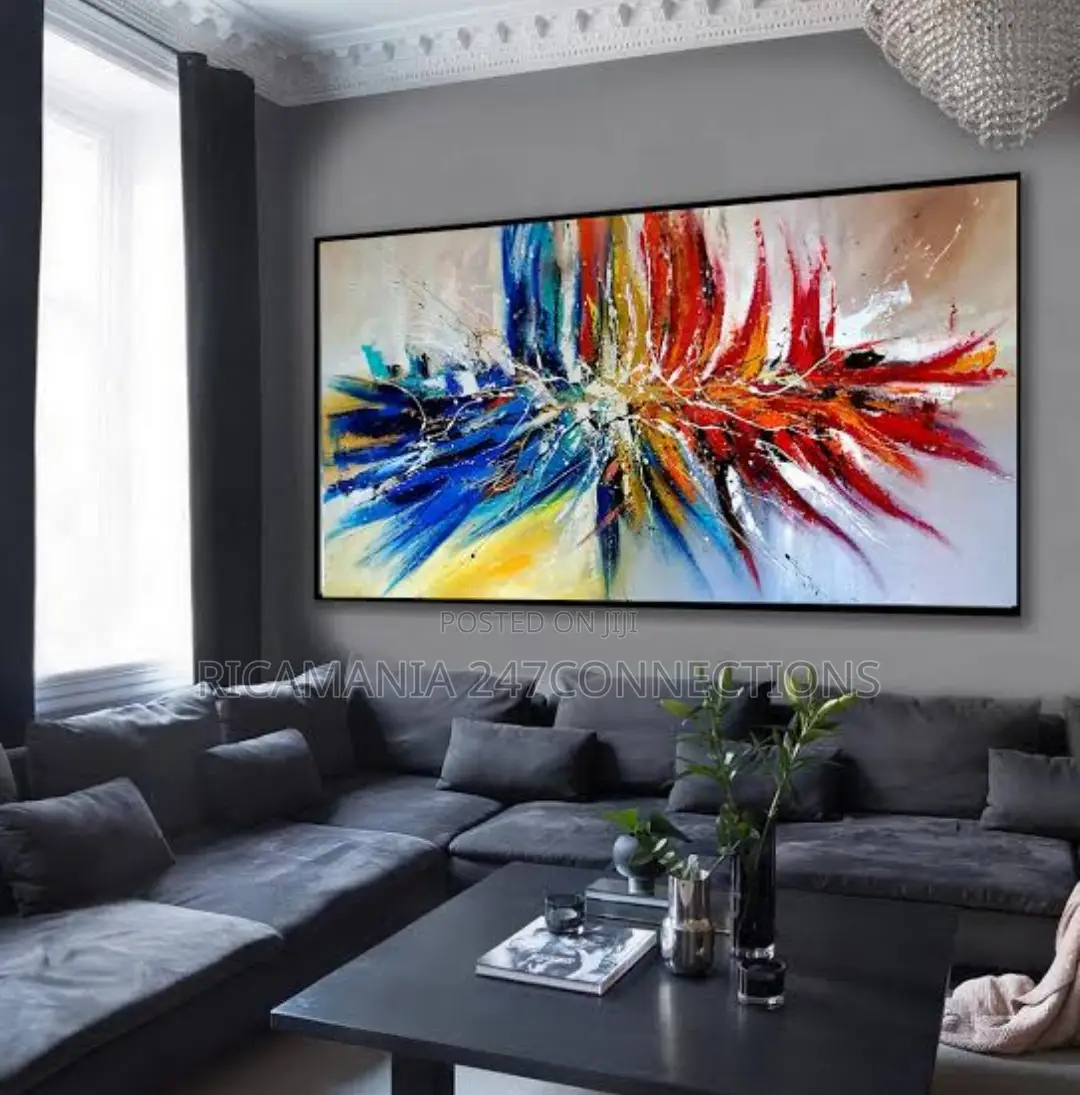 Oil Paint Canvas Print Artwork Frames