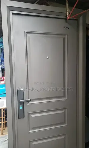 7ft by 3ft 70mm China Steel Door(2 Panel Design)