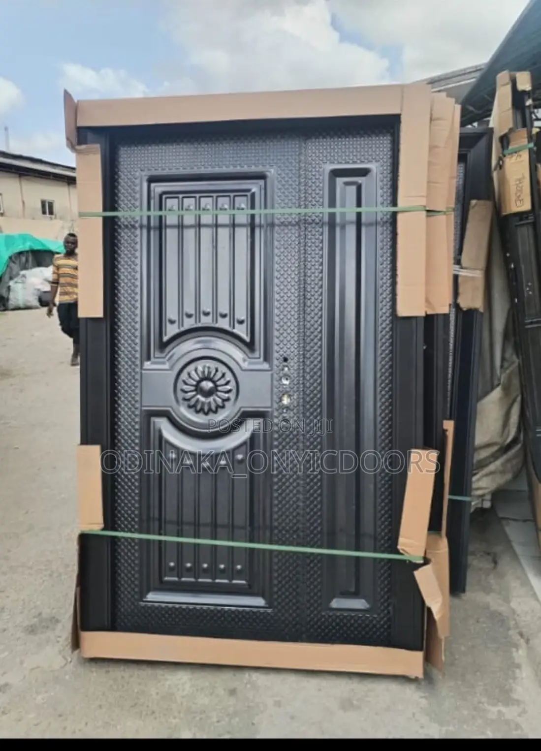 7ft by 4ft Full Metal Door(2 Panel Design)