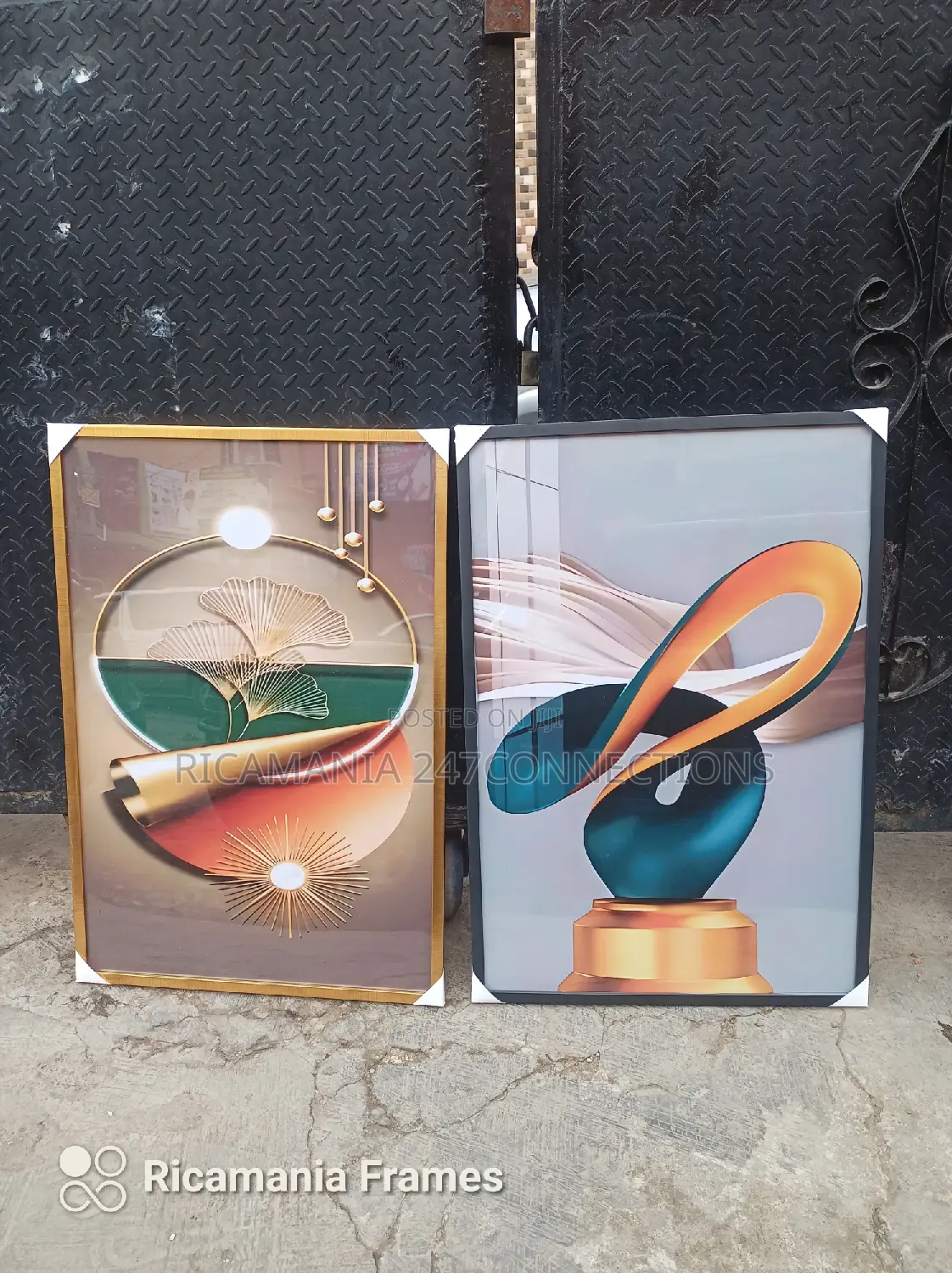 Abstract Luxury Artwork Frames