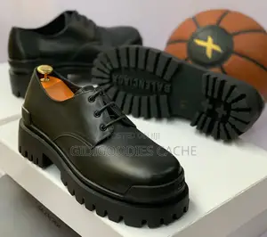 Balenciaga Lace-Up Chunky Sole Shoes