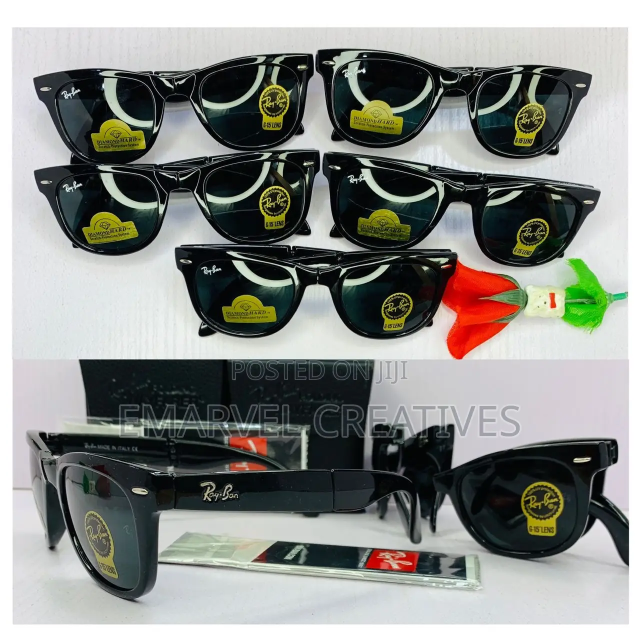 Foldable Rayban Sunglasses