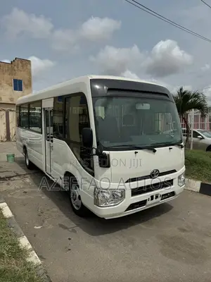 New Toyota Coaster 2023 White