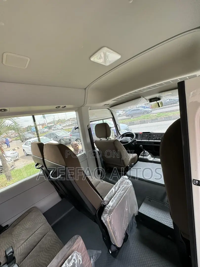New Toyota Coaster 2023 White
