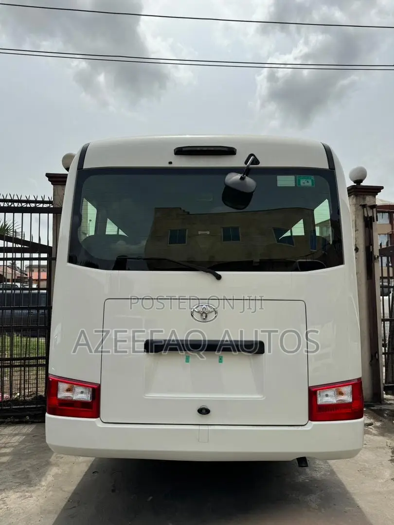New Toyota Coaster 2023 White
