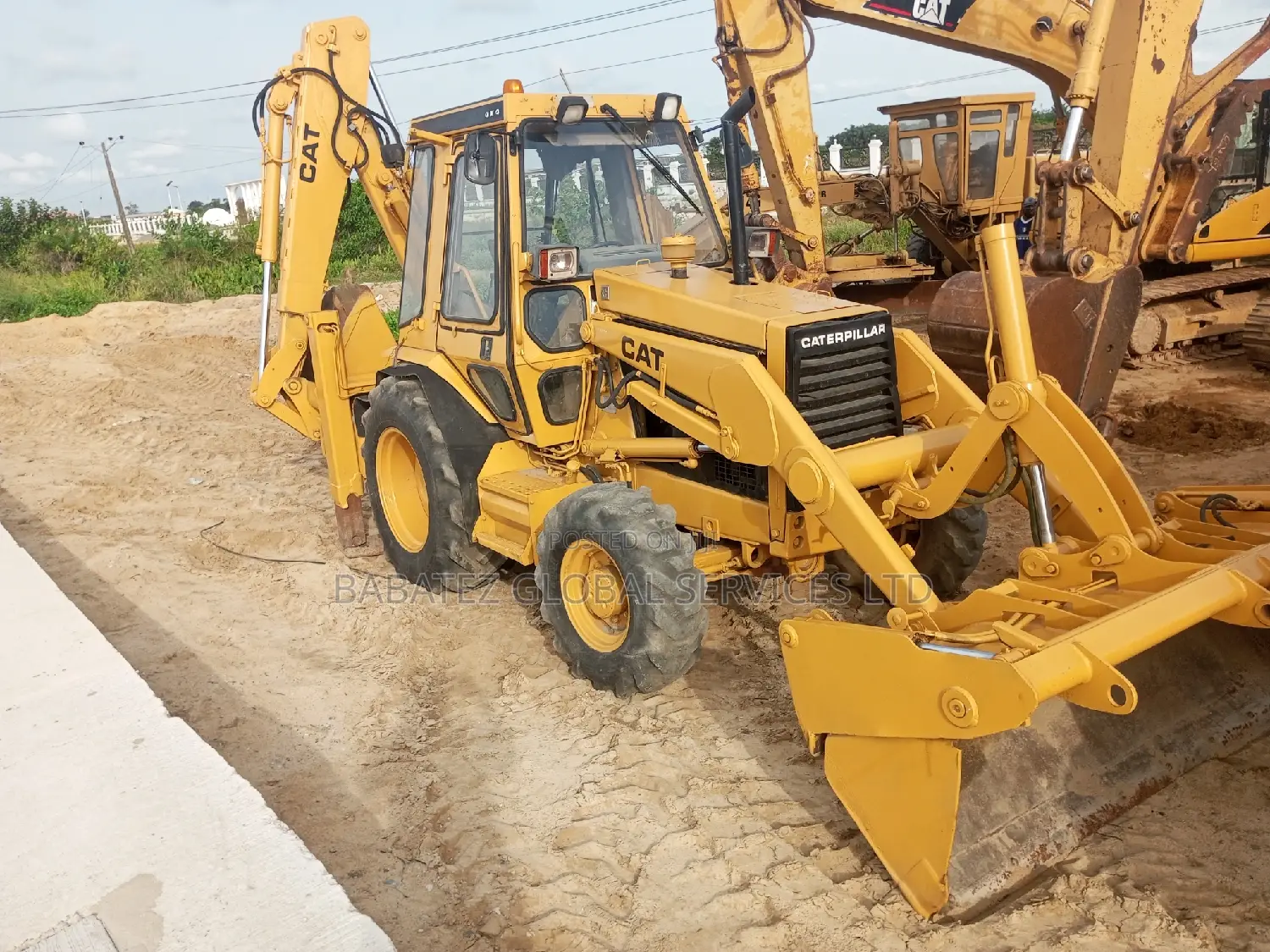 CAT Backhoe