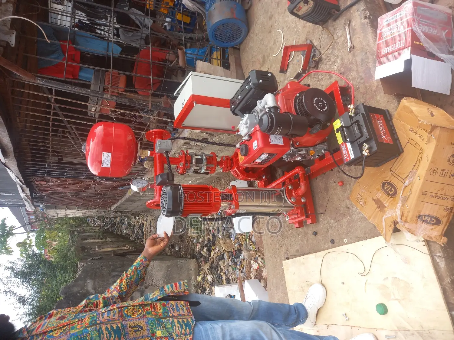 Complete Fire Pump 10hp