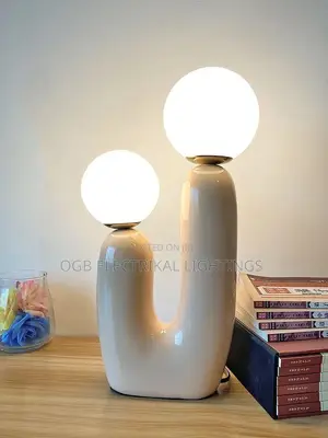 Postmodern Glass Ball Table Lamp