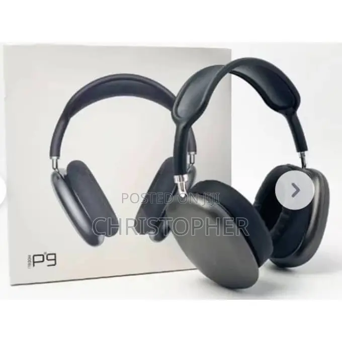 Delivery P9 Wireless Bluetooth Headset Headphone-Black
