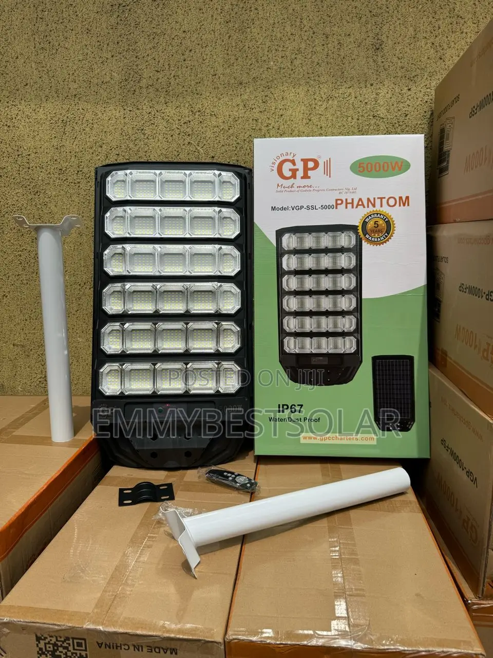 5000w Gp Super Solar Street Light