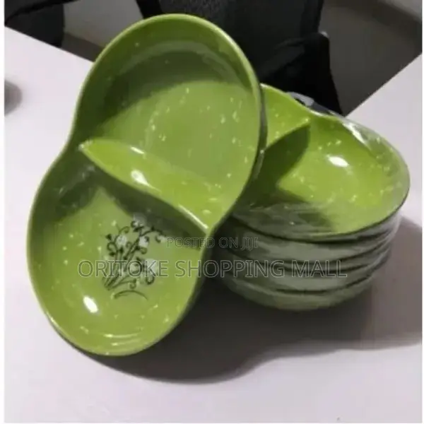 2 in 1 Unbreakable Plates 6pcs