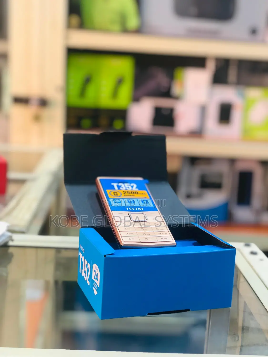 New Tecno T301 Gold
