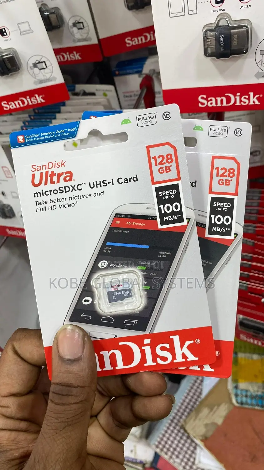 Sandisk Ultra Microsdxc Memory Disk 128gb