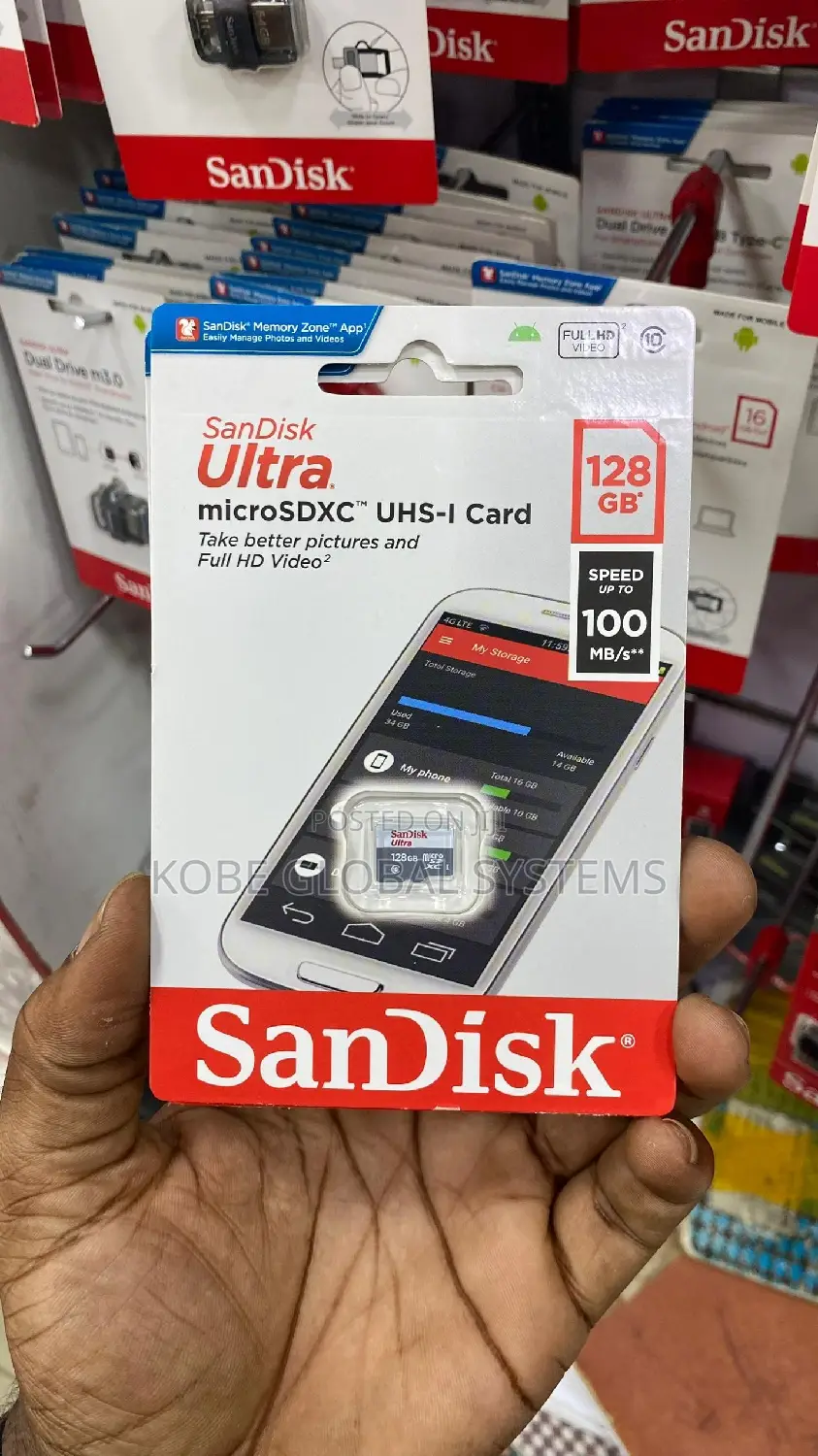 Sandisk Ultra Microsdxc Memory Disk 128gb