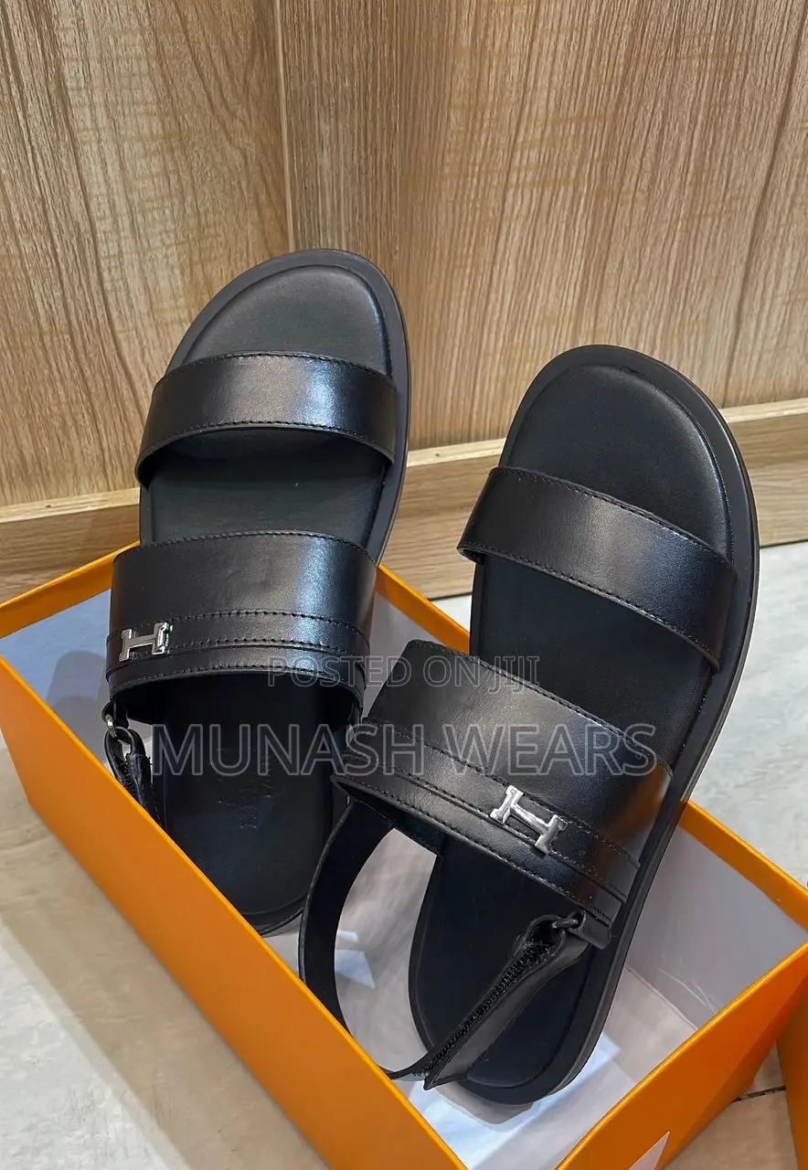 Original Leather Hermes Sandal