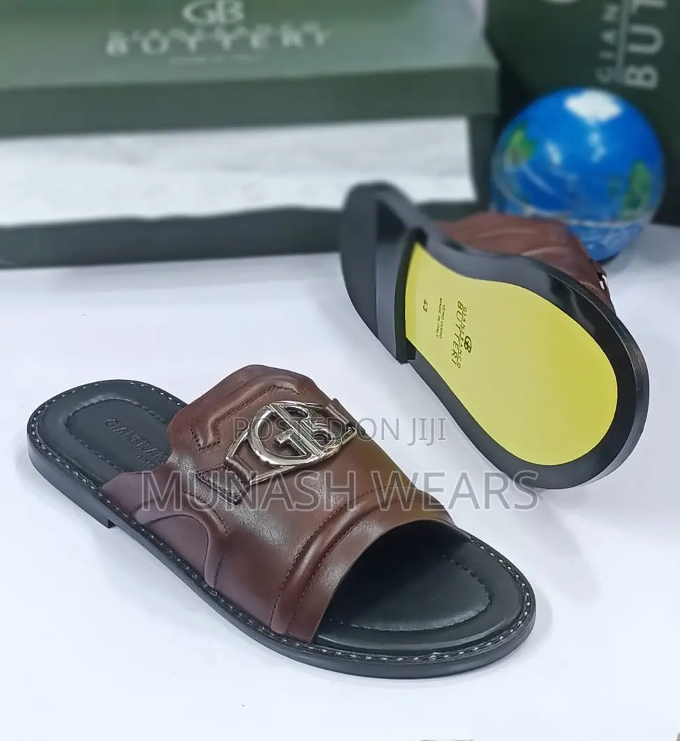 Original Italian Leather Slipers Collection