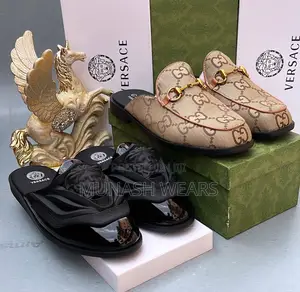 Versace Leather Half Shoe