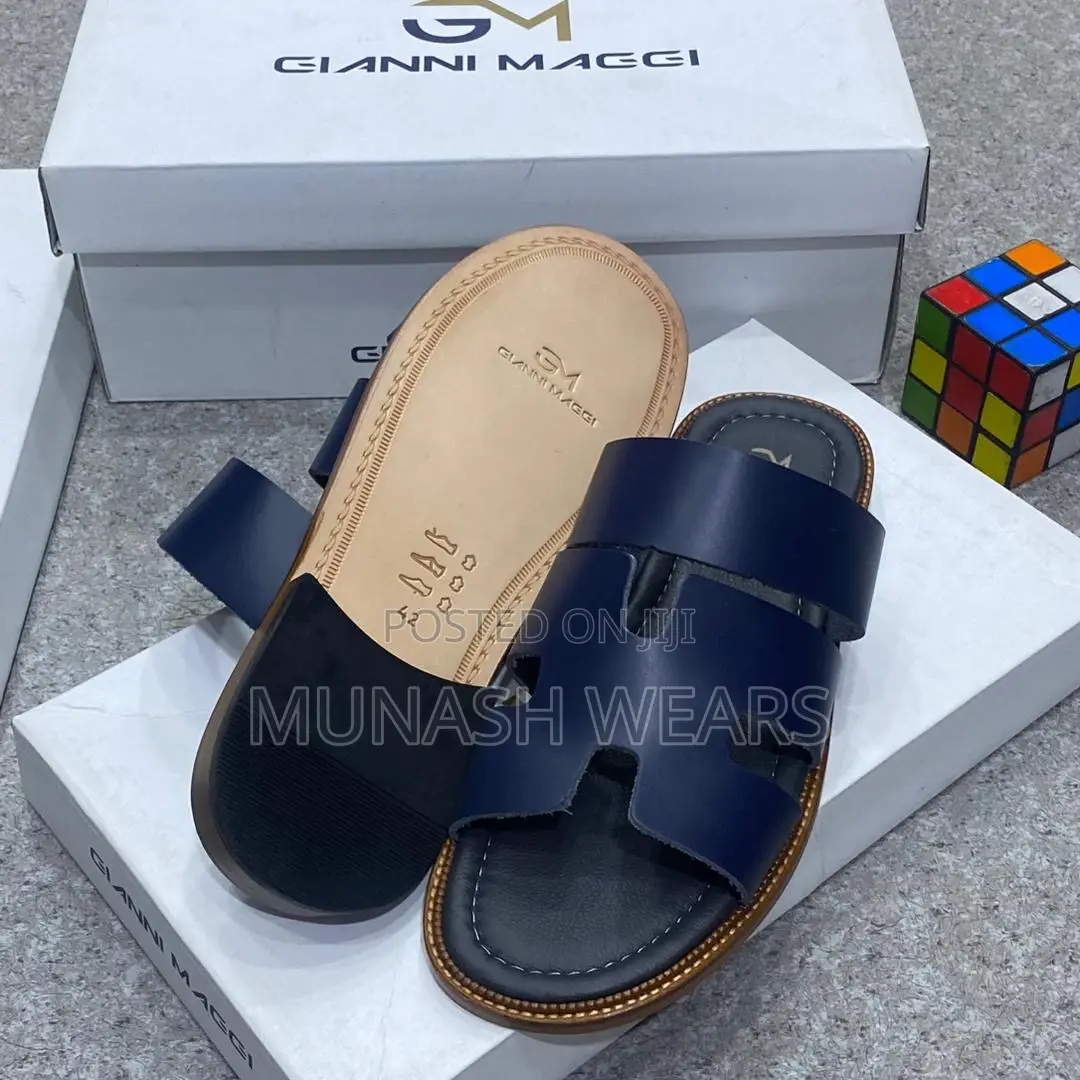Italian Leather Slipers