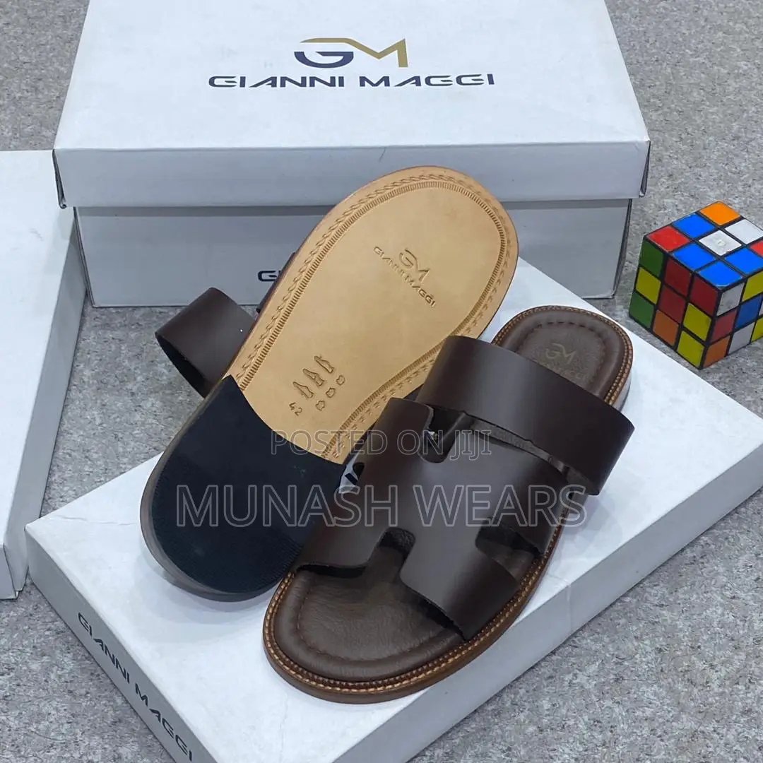 Italian Leather Slipers