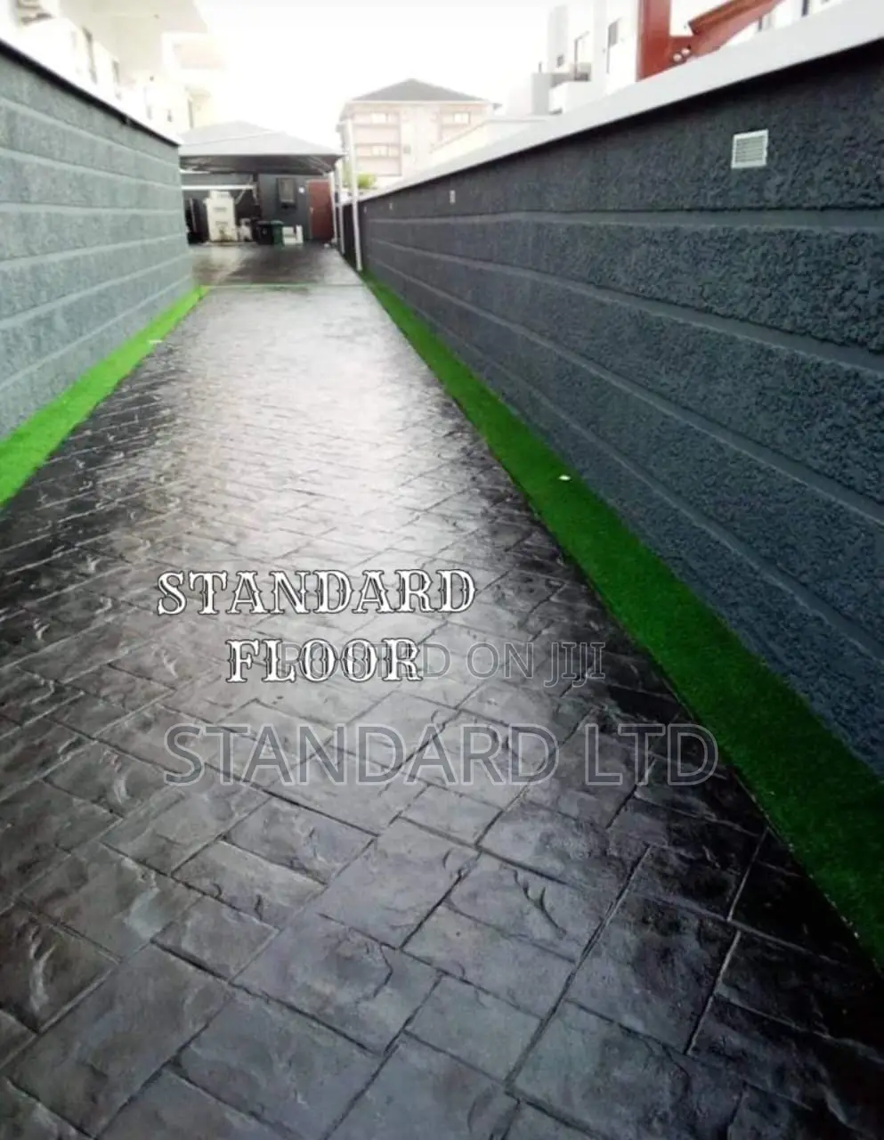 STAMP CONCRETE FLOOR  Modern Outdoor Flooring