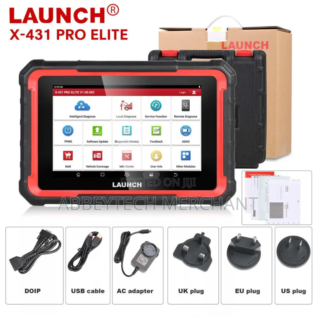 Launch Pros Elite Obdii2 Car Scanner With Reset N Programmin