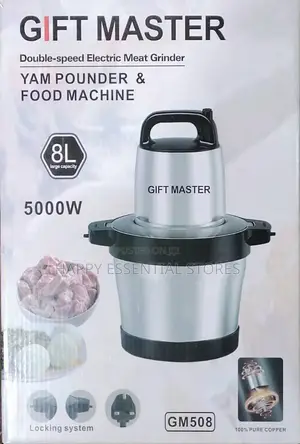 8liter Gife Master Yam Pounder Selling 100% Cooper Motor