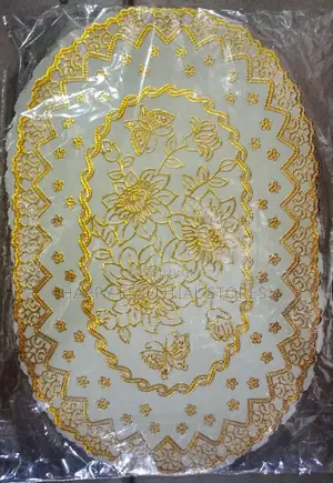 Good Quality Table Mat Gold and Silver