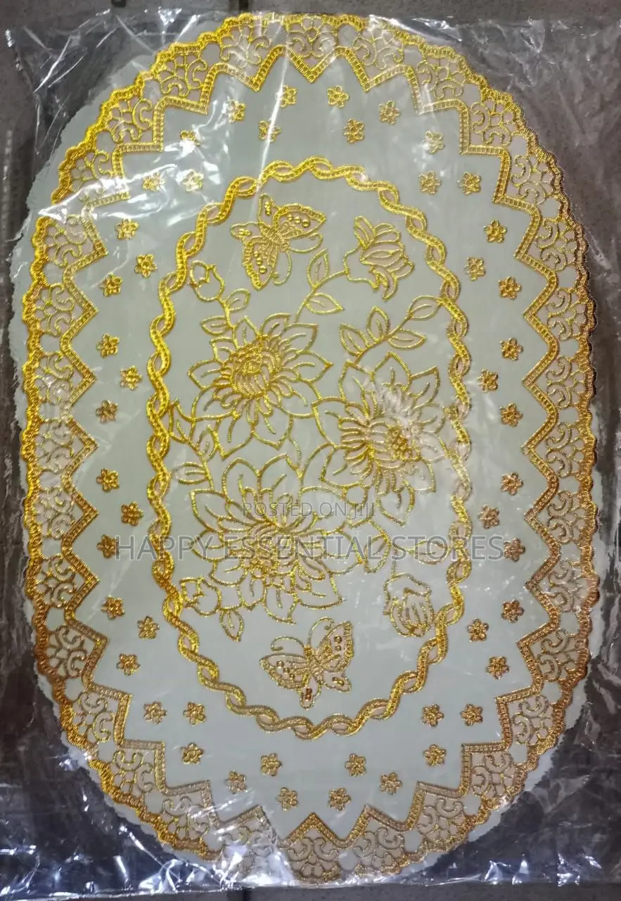 Good Quality Table Mat Gold and Silver