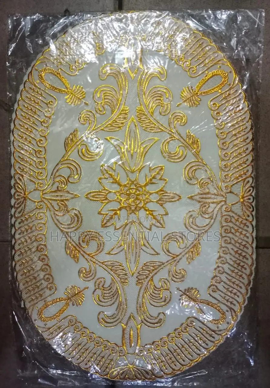 Good Quality Table Mat Gold and Silver