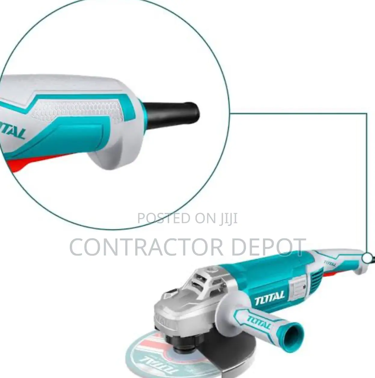 Total Tg1262306, Angle Grinder, 2600W, 220v-240v