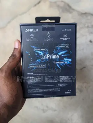 Anker 737 120w 3 Ports Gan Prime Fast Charger