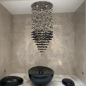 Luxury Stone Crystal Chandelier