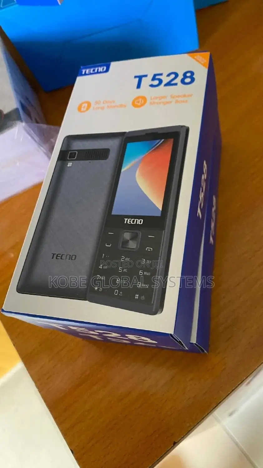 New Tecno T528 Black