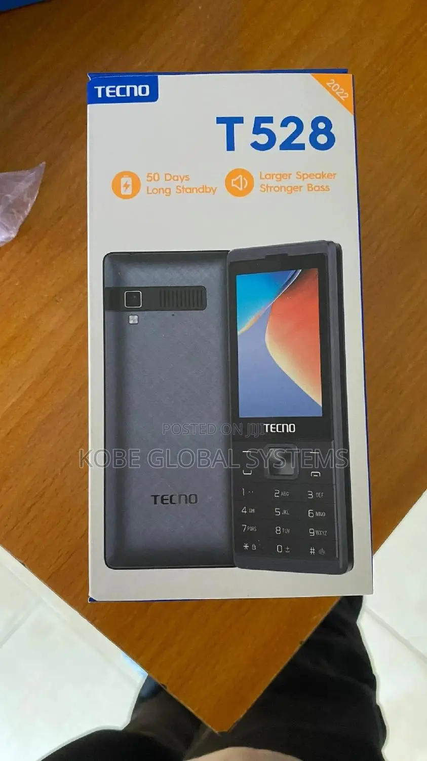 New Tecno T528 Black