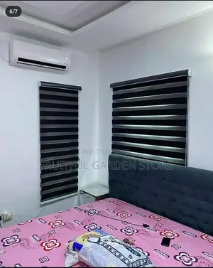 Shining Black Window Blind
