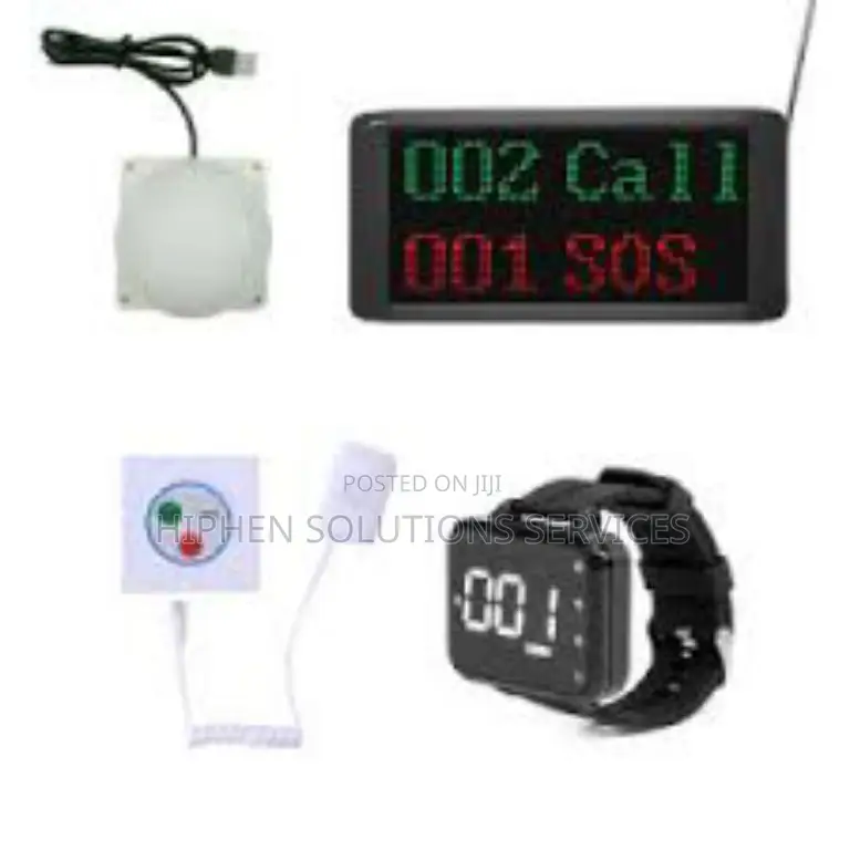 Call Button Display Receiver Bed Wireless Intercom Nurse
