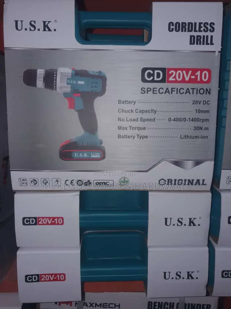 Usk Cordless Drill Screwdriver 20v
