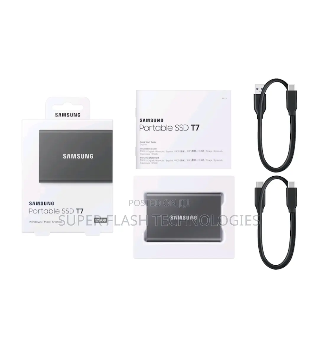 Samsung T7 1tb SSD