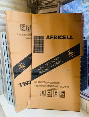 400watts Africell Monocrystalline Solar Panel