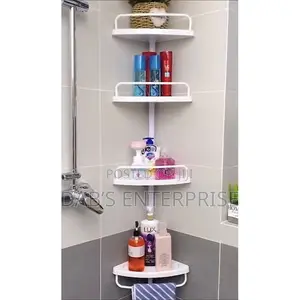 4 Layers Bathroom Corner Shelf