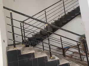 Premium Black Handrails and Glass Work