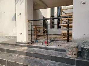 Premium Black Handrails and Glass Work