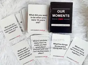 Our Moment Sex Game Card