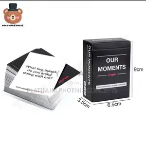 Our Moment Sex Game Card