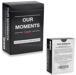 Our Moment Sex Game Card