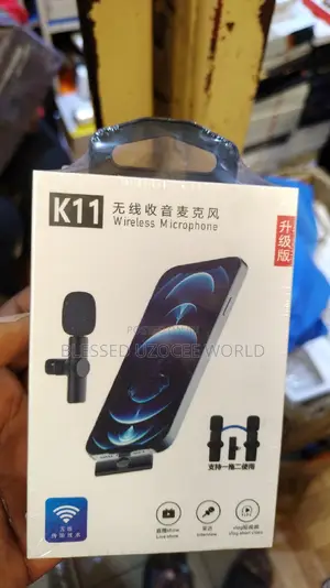  Wireless Lavalier Microphone for iPhone Type C Phones