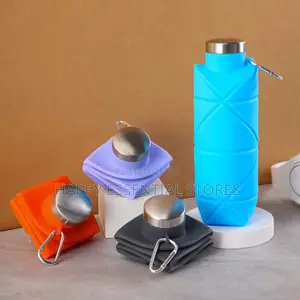500ml Silicon Foldable Water Bottle